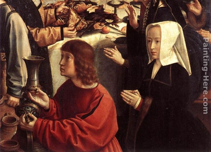 Gerard David The Marriage at Cana - detail
